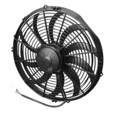 SPAL 1864 CFM Single 14in High Performance Curved Cooling Fan Assembly Universal