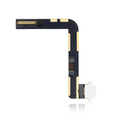 Charging Port Flex Cable Replacement WHITE for iPad 7 2019/iPad 8 2020