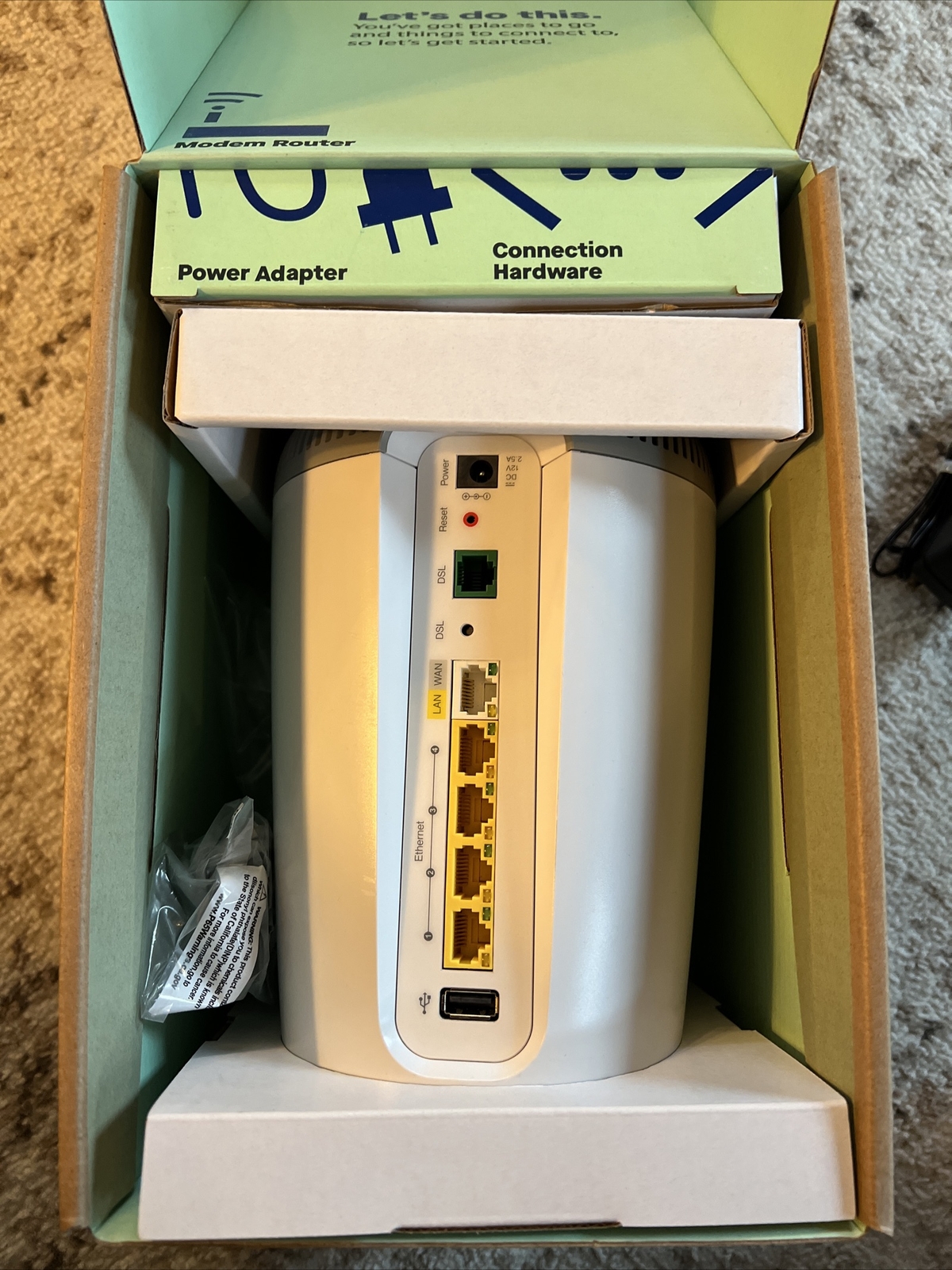 CenturyLink C4000LG WiFi6 Router/Modem eBay
