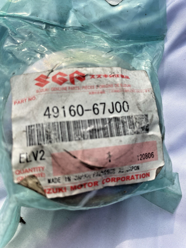 Suzuki Idler Pulley Crank Ribbed Grand Vitara 1.9 2.4 Genuine New 49160-67J00 - Picture 4 of 5