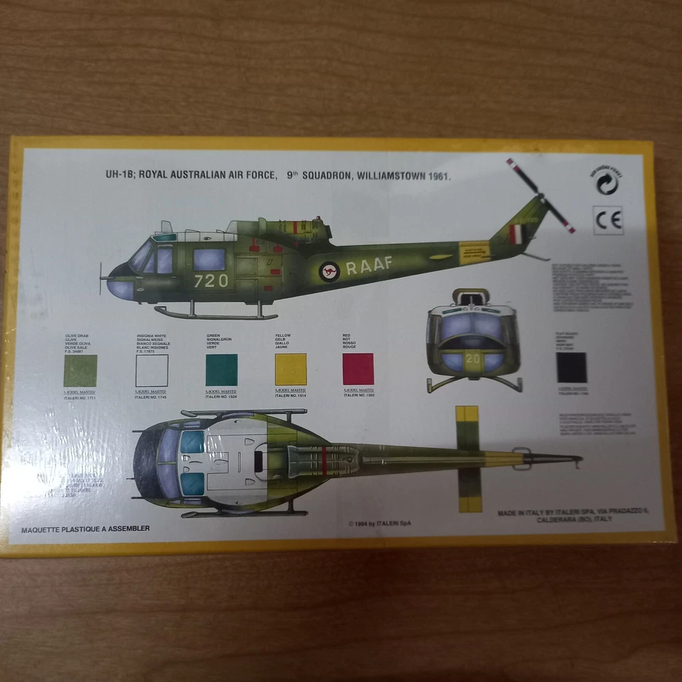 UH 1B HUEY Kit ITALERI 1:72  - Immagine 3 di 4