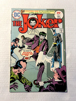 THE JOKER #1 PREMIERE ISSUE FIRST SOLO SERIES DICK GIORDANO COVER