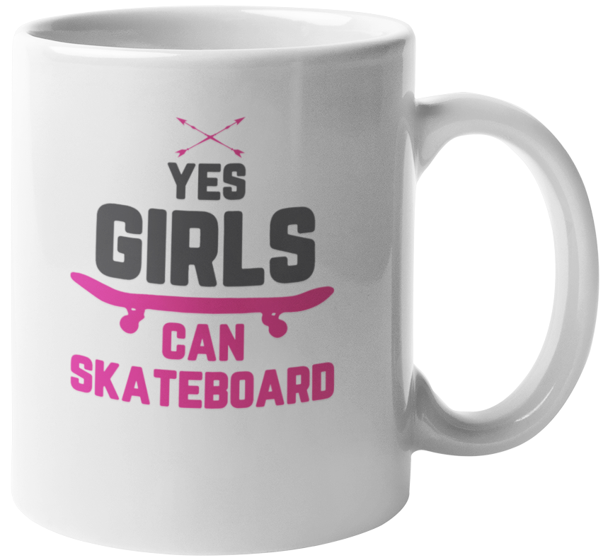 Girls Can Skateboard Coffee & Tea Mug