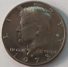 Collectible 1973-D KENNEDY HALF DOLLAR JFK 50 Cent Piece **VINTAGE COIN**
