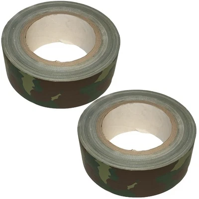 TIMTINA Camouflage Panzertape Bundeswehr Military 2 Rollen Set 45 mm breit