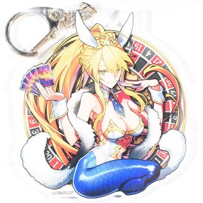 Fate Grand Order Artoria Pendragon Ruler Command Code Acrylic Keychain FGO 6th