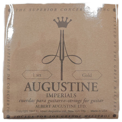 Augustine Imperial Black Klassikgitarrensaiten Saitensatz