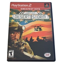 Gotham Conflict Desert Storm PS2 NTSC-U/C Greatest Hits Excellent CIB Tactical