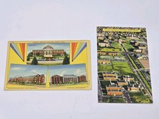 Southern Methodist University Dallas Texas Lot of 2 Vintage Postcards NOT POSTED