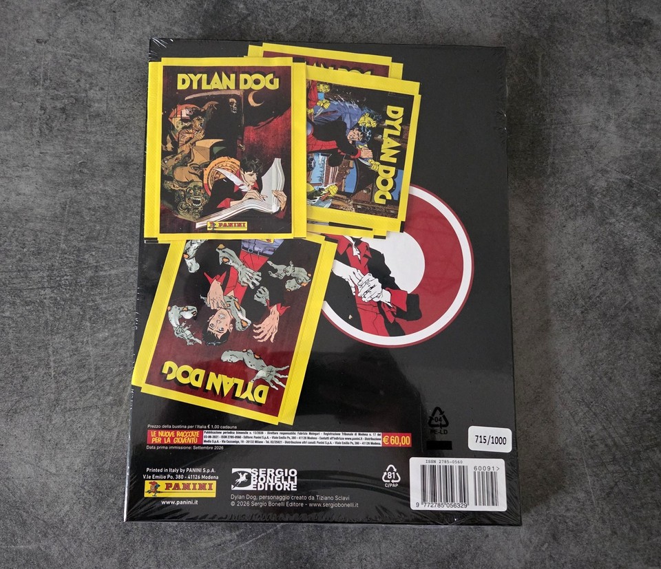 Dog Similes DYLAN DOG 40° ANNIVERSARIO ALBUM LIMITED EDITION NUMERATO FIGURINE ...