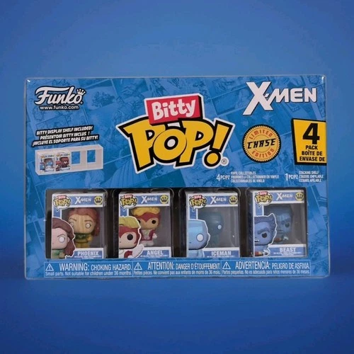2026 Funko Bitty POP! X-Men Chase Edition 4-Pack (BEAST) New Sealed