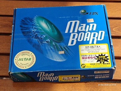 Epox EP-8K7A+ Mainboard Sockel A 462 ATX  Mainboard AMD760 Chipsatz DDR Ram AGP