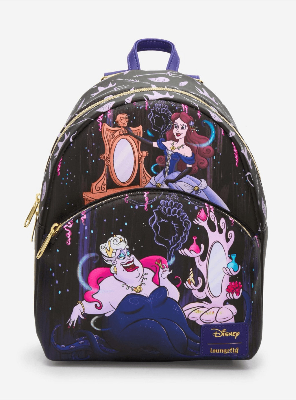 Loungefly Disney The Little Mermaid Ursula & Vanessa Mini Backpack image 2