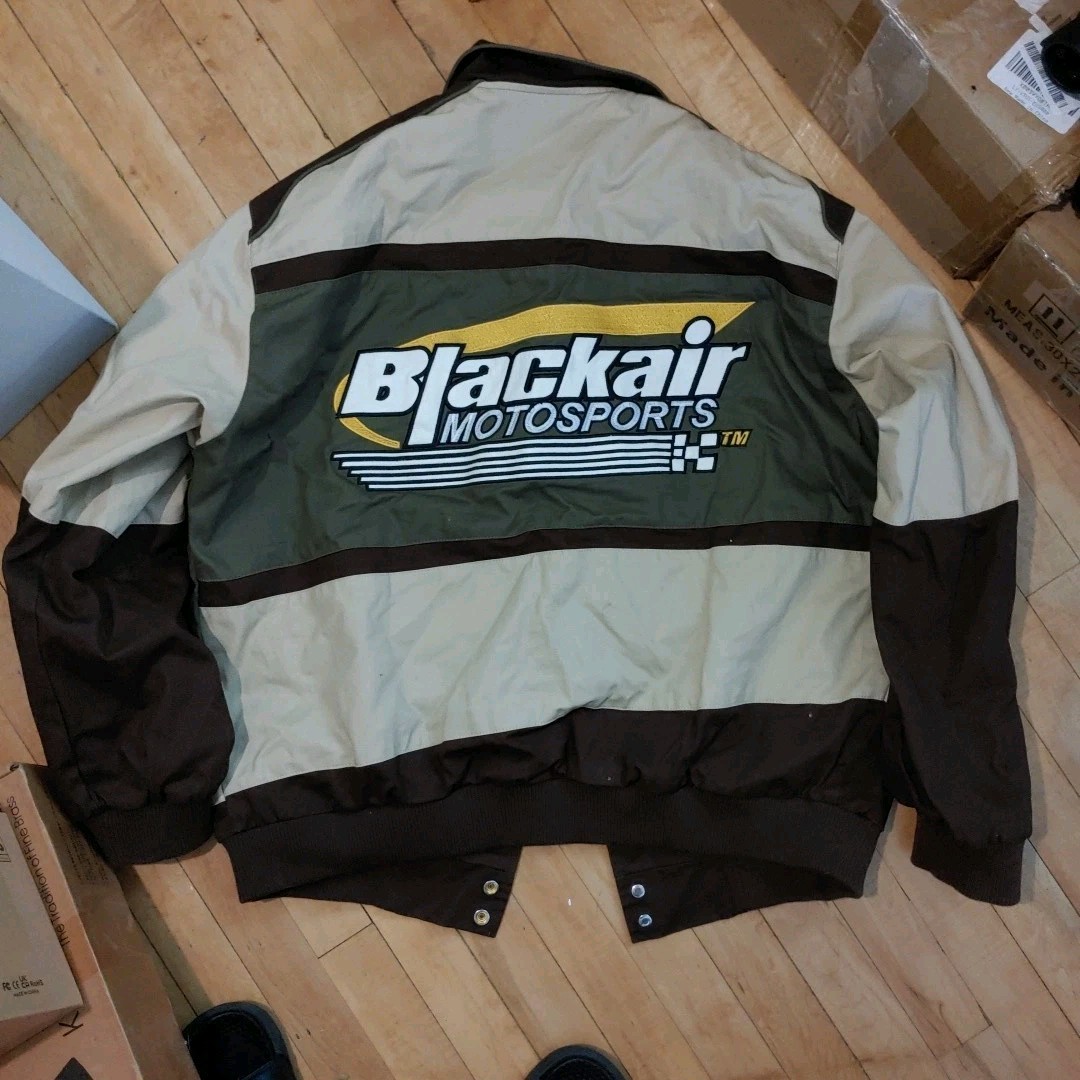 Aelfric Eden BLACKAIR Motorsports Jacket Size XXL | eBay