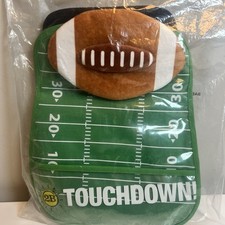 2B Baby Toddler Bib for Car Seat Football Graphic New