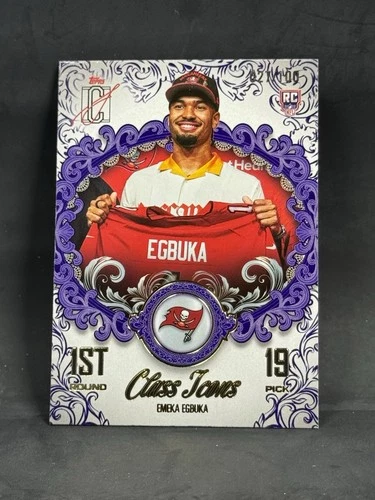 2025 Topps Signature Emeka Egbuka Purple (RAW)