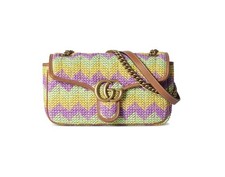 GUCCI GG marmont flap crossbody bag