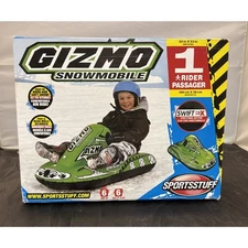 SportsStuff Gizmo Snowmobile Inflatable Snow Sled Tube 43" x 23” New In Box