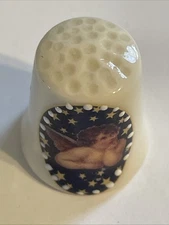 Angel Thimble Vintage Souvenir Collectible