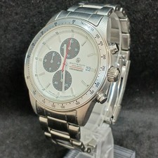 United Arrows GN-4-S Quartz Chronograph Watch Black Analog Used