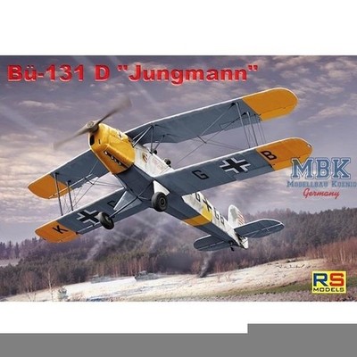 RS Models RSM92193 Bücker Bü-131D ''Jungmann''