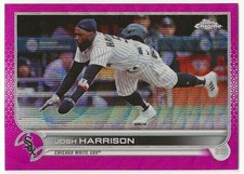 2022 Topps Chrome Update JOSH HARRISON Insert PINK WAVE REFRACTOR Parallel Card