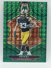 2024 Panini Mosaic #382 Erick All Mosaic Green Cincinnati Bengals