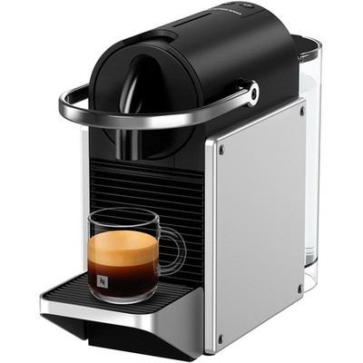 Nespresso Pixie Silver Redesign Espresso Machine