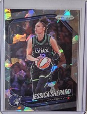 2025 Panini Prizm WNBA Jessica Shepard #137 Cracked Ice Minnesota Lynx 🔥