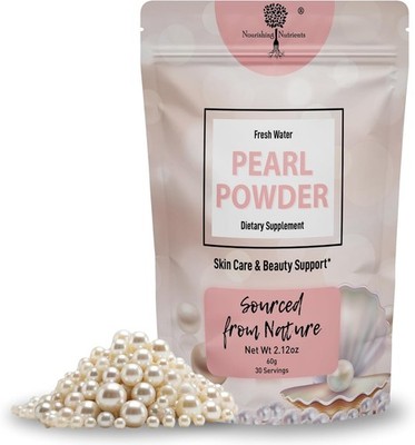 Pearl Powder Supplement for Skin Health - Anti-Aging, 2.4 Ounce (Pack of 1) 