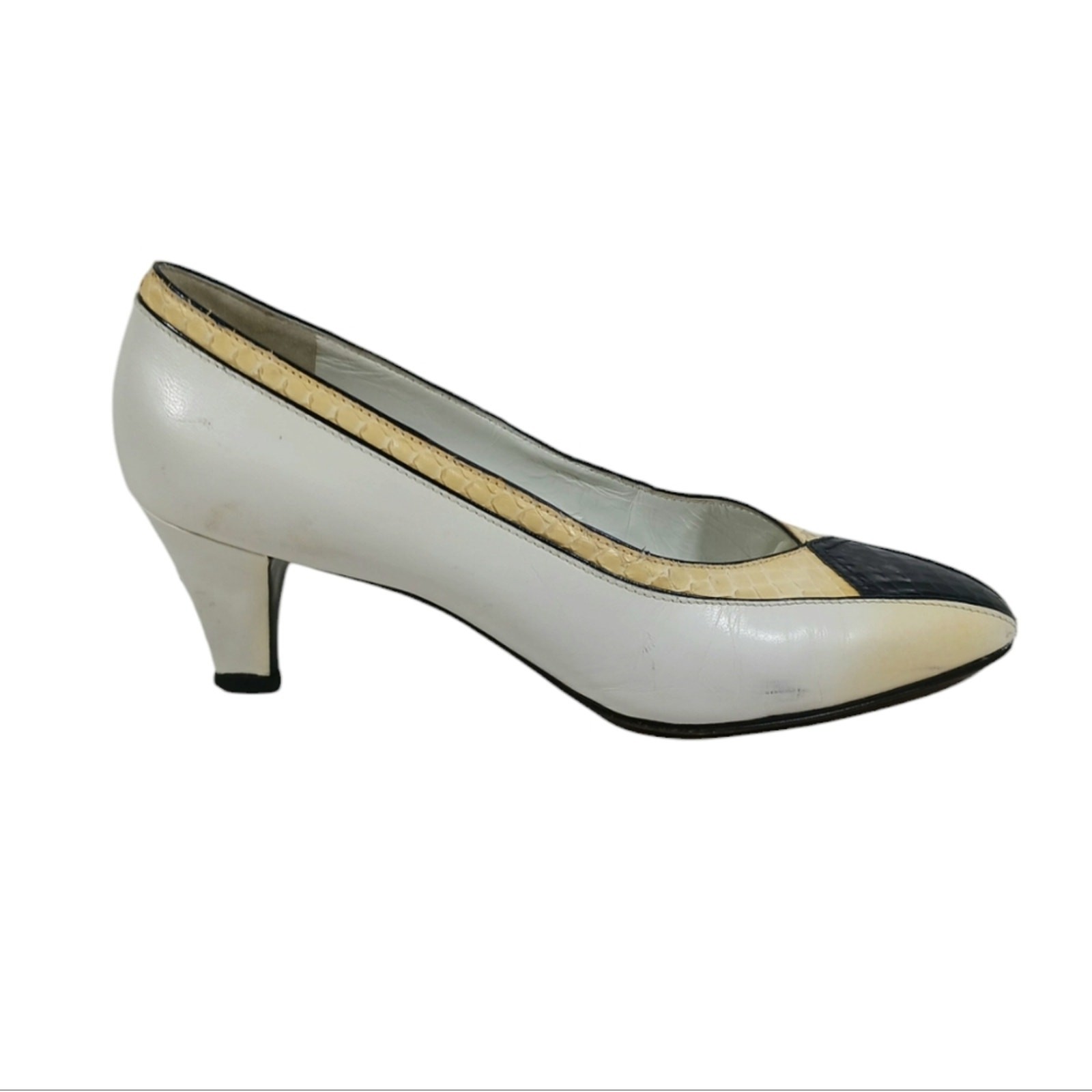 SAINT LAURENT S2580 decolte vintage YSL taglia 7M