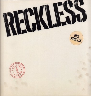 Reckless No Frills LP vinyl Germany Valentino 1987 7905641