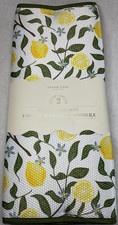 DREAM HOME DISH DRYING MATS 2 15 X 20 LEMON BOTANICAL 100 POLYESTER NIP