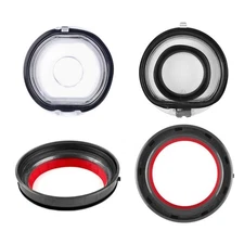 Bin Lid Cap Rings Cap For V7 V10 Vacuum Cleaner Dust Bin Bucket Bottom Cover