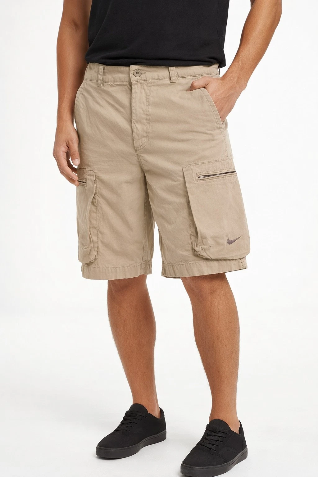 Nike Beige/ Khaki Cargo Hiking Shorts Men's size 30