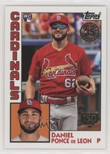 2019 Topps 1984 Baseball Rookies 150th Anniversary Daniel Ponce de Leon RC 0t2