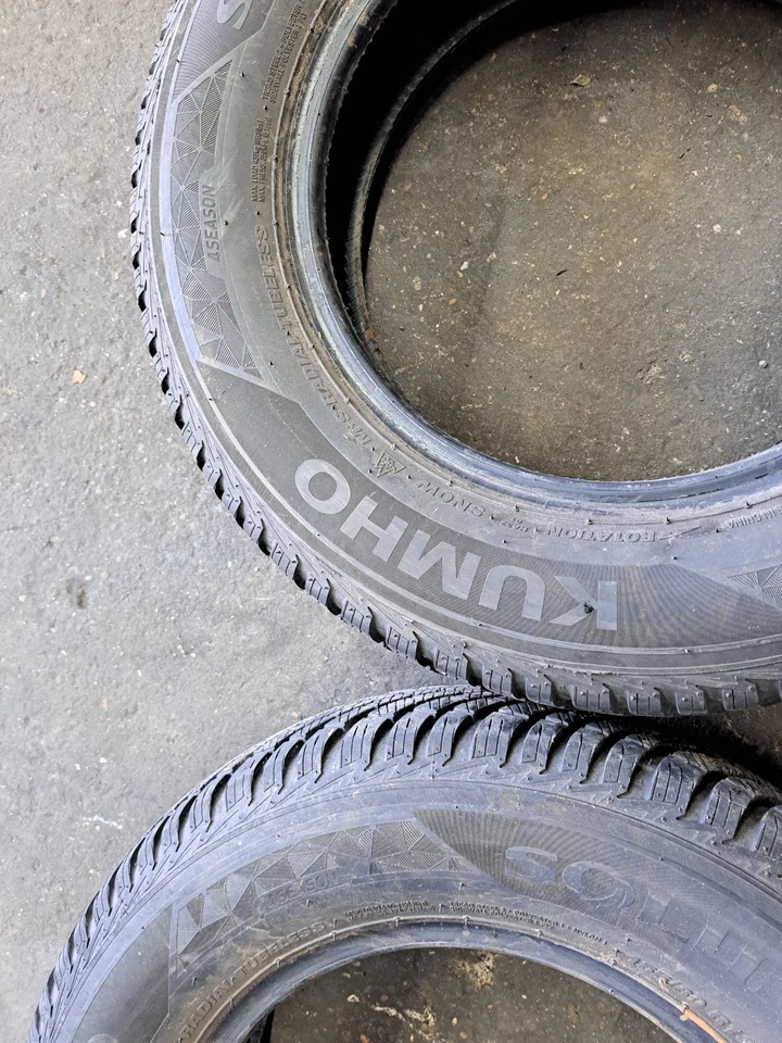 2x Kumho Allwetterreifen 155/80R13 Dot 2623 - Bild 2 von 4