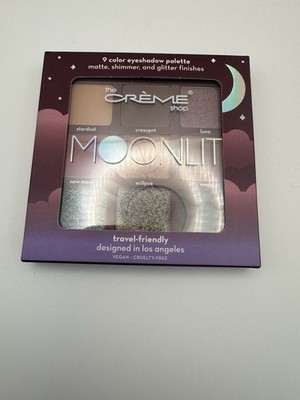 The Crème Shop 9 Color Palette MOONLIT   Cruelty free Vegan