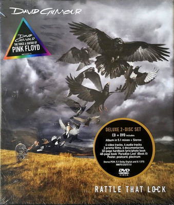 DAVID GILMOUR Rattle That Lock - CD + DVD (Deluxe Set) (Box) (2015)