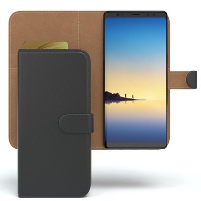 Tasche für Samsung Galaxy Note 8 Handytasche Schutzhülle Klapp Case Etui Schwarz
