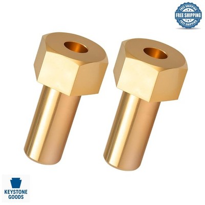 Pentair Pool & Spa Filter Machined Nut, Brass Replacement for FNS & Quad DE S...