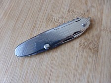 Ancien couteau pliant VINTAGE 6 pièces ISSARD INOX Thiers France TB ETAT