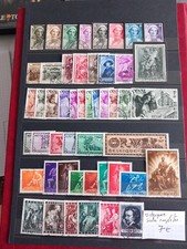 Timbres Belgique Lot De Surtaxe Obl