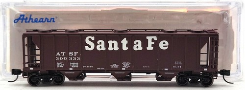 Tolva cubierta Athearn 11268 escala N Santa Fe PS2-2893 #300333 LN/caja | Condition: Used
