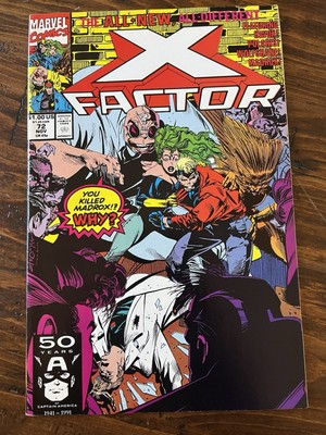 X-Factor #72 (Marvel Comics November 1991)