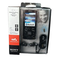 Sony 8 GB Bluetooth Wireless Walkman MP3 Video Player - Black NWZ-S764/BLK