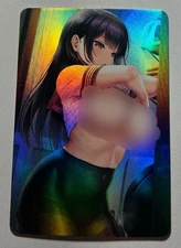 SEXY HEROINE WAIFU Kase Daiki ORIGINAL ACG PREMIUM HOLOFOIL CARD NM