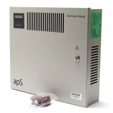 Software House AS0063-01 APS Power Supply w/ Enclosure & Transformer