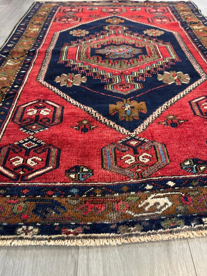 Vintage Kolialai Oriental Rug Persian Carpet 176cm x 104cm C80157 - Image 3 of 4