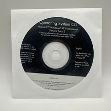Microsoft Windows XP Professional Operating System CD Pack 2~ 2005